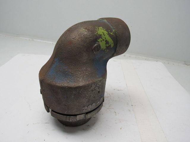 2" Malleable Iron 90 Degree Female Type Union