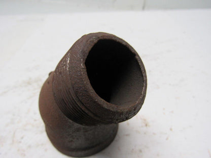 1-1/2" Black Malleable 45 Degree Street Elbow Lot Of 25
