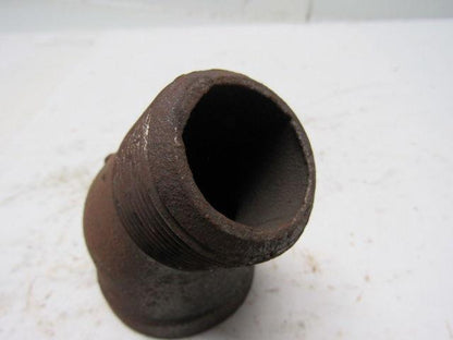 1-1/2" Black Malleable 45 Degree Street Elbow Lot Of 25