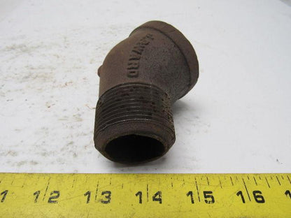 1-1/2" Black Malleable 45 Degree Street Elbow Lot Of 25