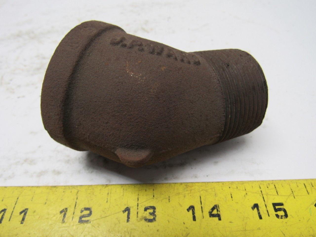 1-1/2" Black Malleable 45 Degree Street Elbow Lot Of 25
