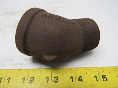 1-1/2" Black Malleable 45 Degree Street Elbow Lot Of 25