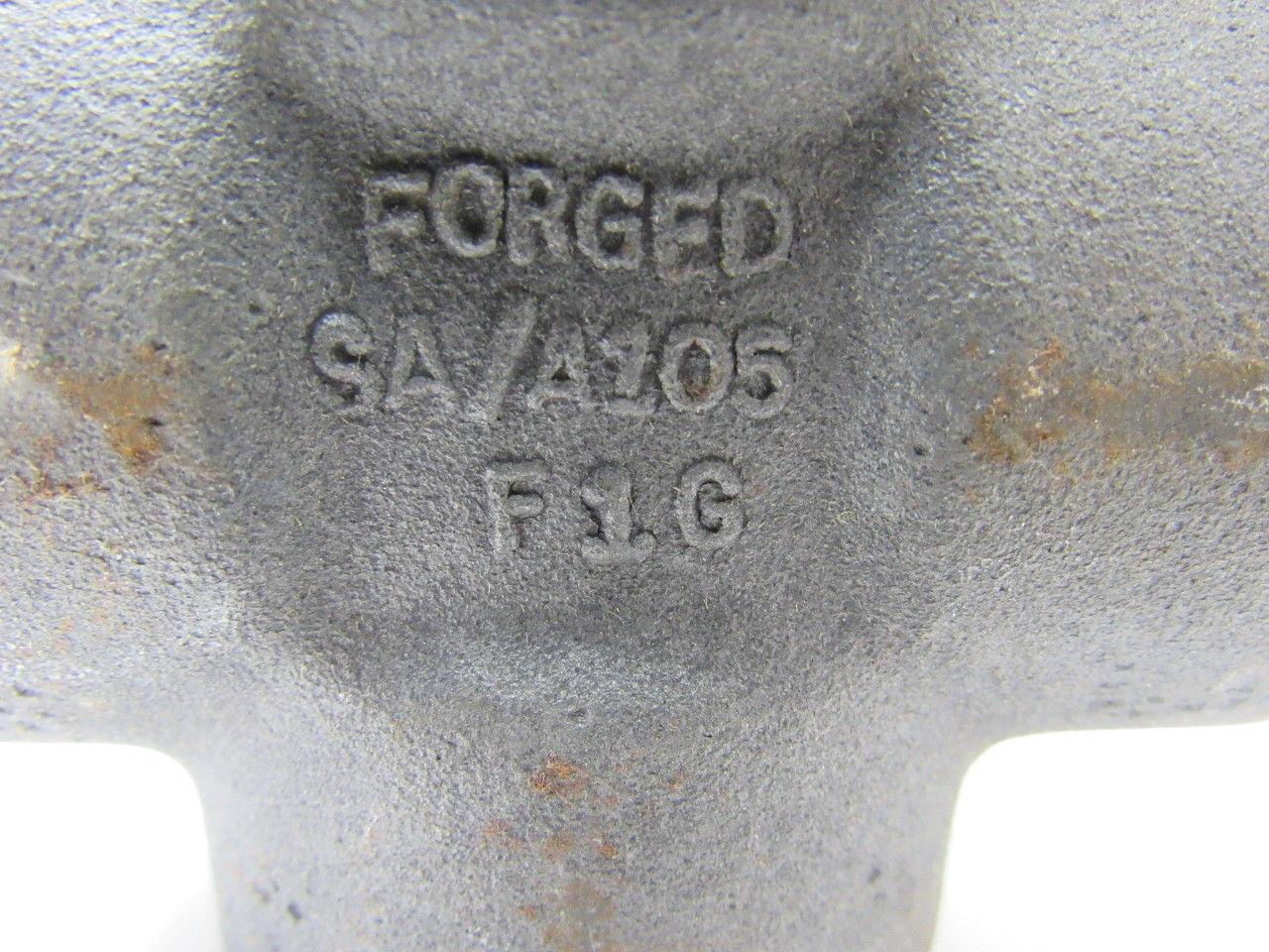 Penn B16 F1G 1" 3M SA/A105 Forged Cross Fitting Wall Thickness .550"