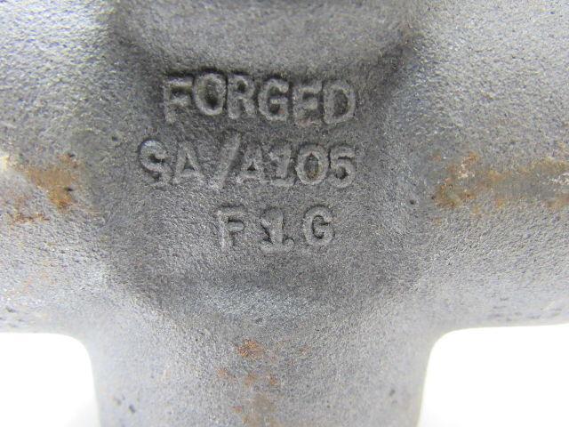 Penn B16 F1G 1" 3M SA/A105 Forged Cross Fitting Wall Thickness .550"
