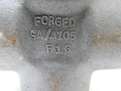 Penn B16 F1G 1" 3M SA/A105 Forged Cross Fitting Wall Thickness .550"