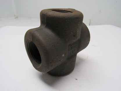 Penn B16 F1G 1" 3M SA/A105 Forged Cross Fitting Wall Thickness .550"