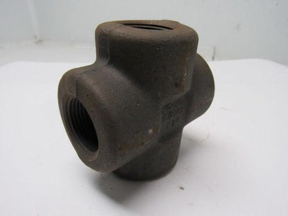 Penn B16 F1G 1" 3M SA/A105 Forged Cross Fitting Wall Thickness .550"
