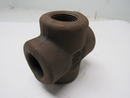 Penn B16 F1G 1" 3M SA/A105 Forged Cross Fitting Wall Thickness .550"