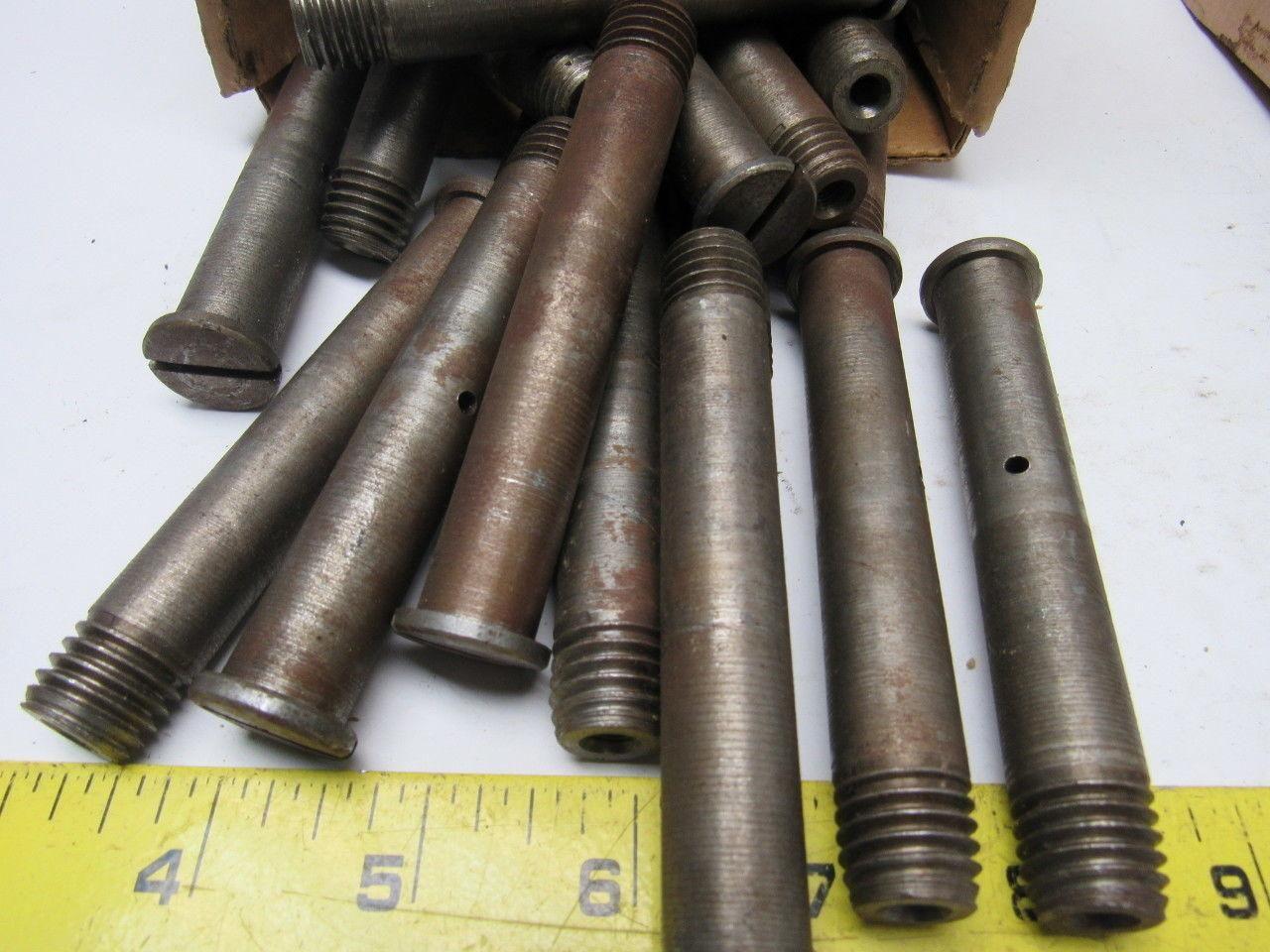 Roller Bearing Axle Bolt 5/8" Dia. 4-1/8"OAL. 5/8-11 Threads W/Nuts Lot of 60