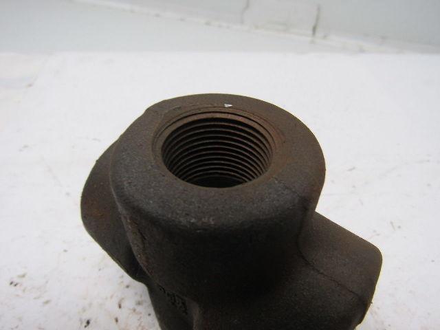 Penn B16 E6J 3/4" 3M SA/A105 Malleable Iron Cross Fitting  .455" Thick Wall