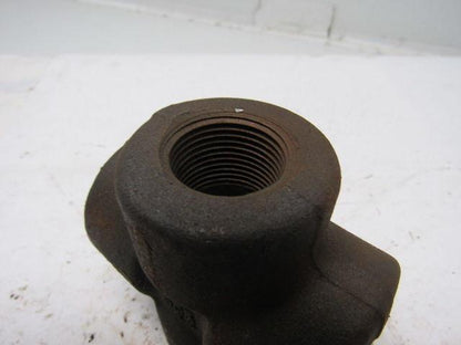 Penn B16 E6J 3/4" 3M SA/A105 Malleable Iron Cross Fitting  .455" Thick Wall