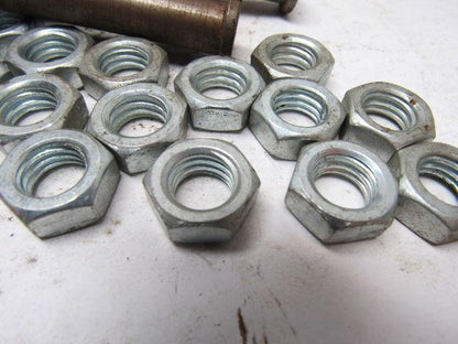 Roller/Bearing Axle Bolt 1/2"Dia. X 4-1/8" W/ Nuts Lot of 29