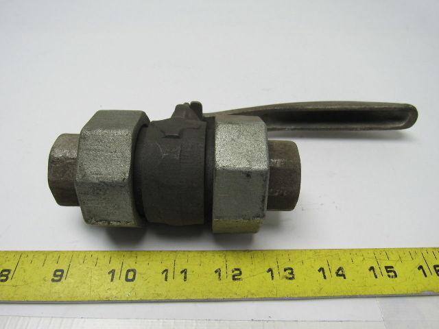 Clayton Mark #890 KT 3/4" Double Union End Ball Valve 4500 WOG