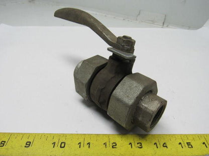 Clayton Mark #890 KT 3/4" Double Union End Ball Valve 4500 WOG