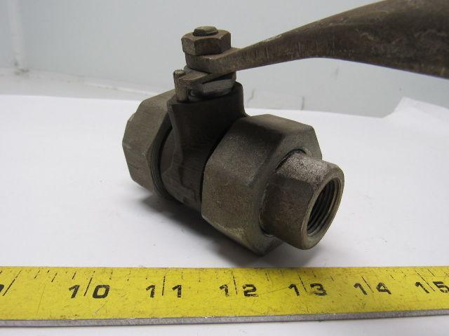 Clayton Mark #890 KT 3/4" Double Union End Ball Valve 4500 WOG
