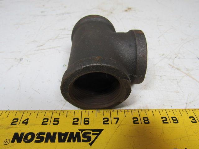 1-1/4" Malleable Iron Tee Fitting Lot of 20