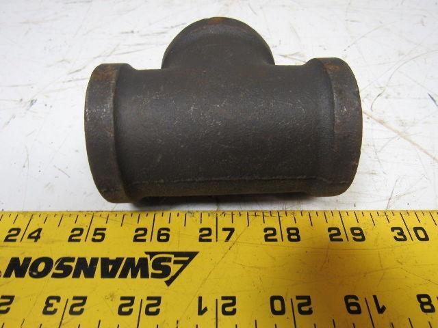 1-1/4" Malleable Iron Tee Fitting Lot of 20