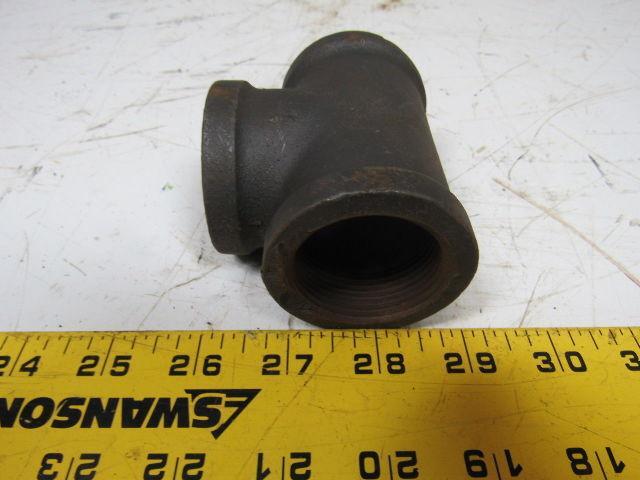 1-1/4" Malleable Iron Tee Fitting Lot of 20