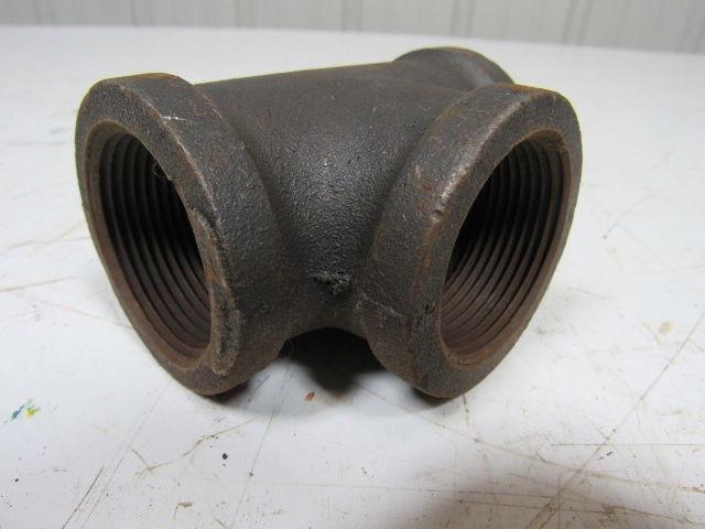 1-1/4" Malleable Iron Tee Fitting Lot of 20
