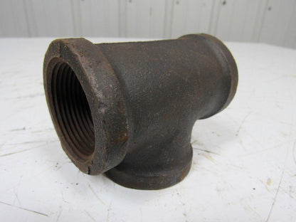 1-1/4" Malleable Iron Tee Fitting Lot of 20