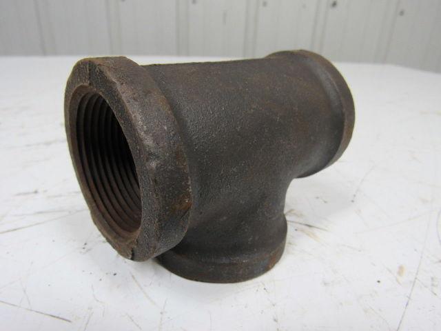 1-1/4" Malleable Iron Tee Fitting Lot of 20