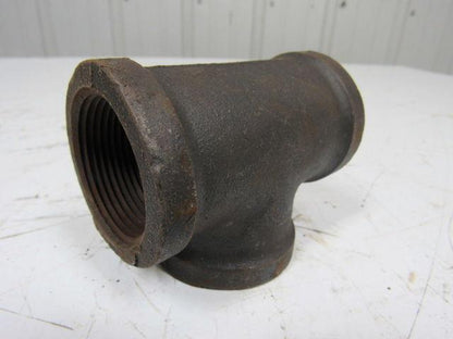 1-1/4" Malleable Iron Tee Fitting Lot of 20