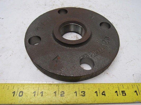 Anvil 1-1/4" x 6" Reducing Companion Flange Class 125 3/4" Thick