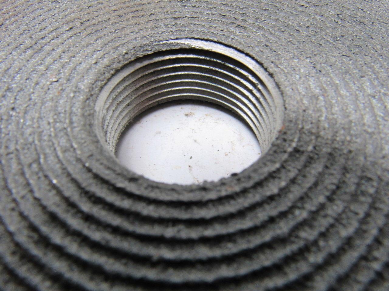 Anvil 1" x 6" Reducing Companion Flange 3/4" Thick Class 125 5/8" Bolt Holes