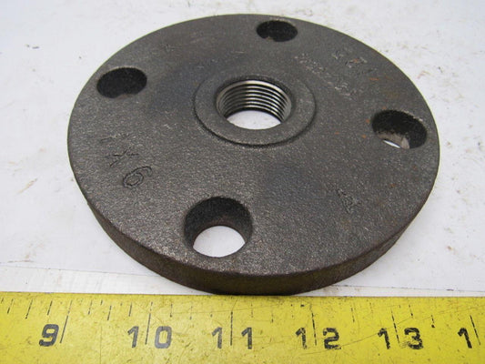 Anvil 1" x 6" Reducing Companion Flange 3/4" Thick Class 125 5/8" Bolt Holes