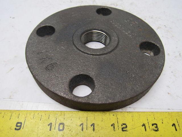 Anvil 1" x 6" Reducing Companion Flange 3/4" Thick Class 125 5/8" Bolt Holes