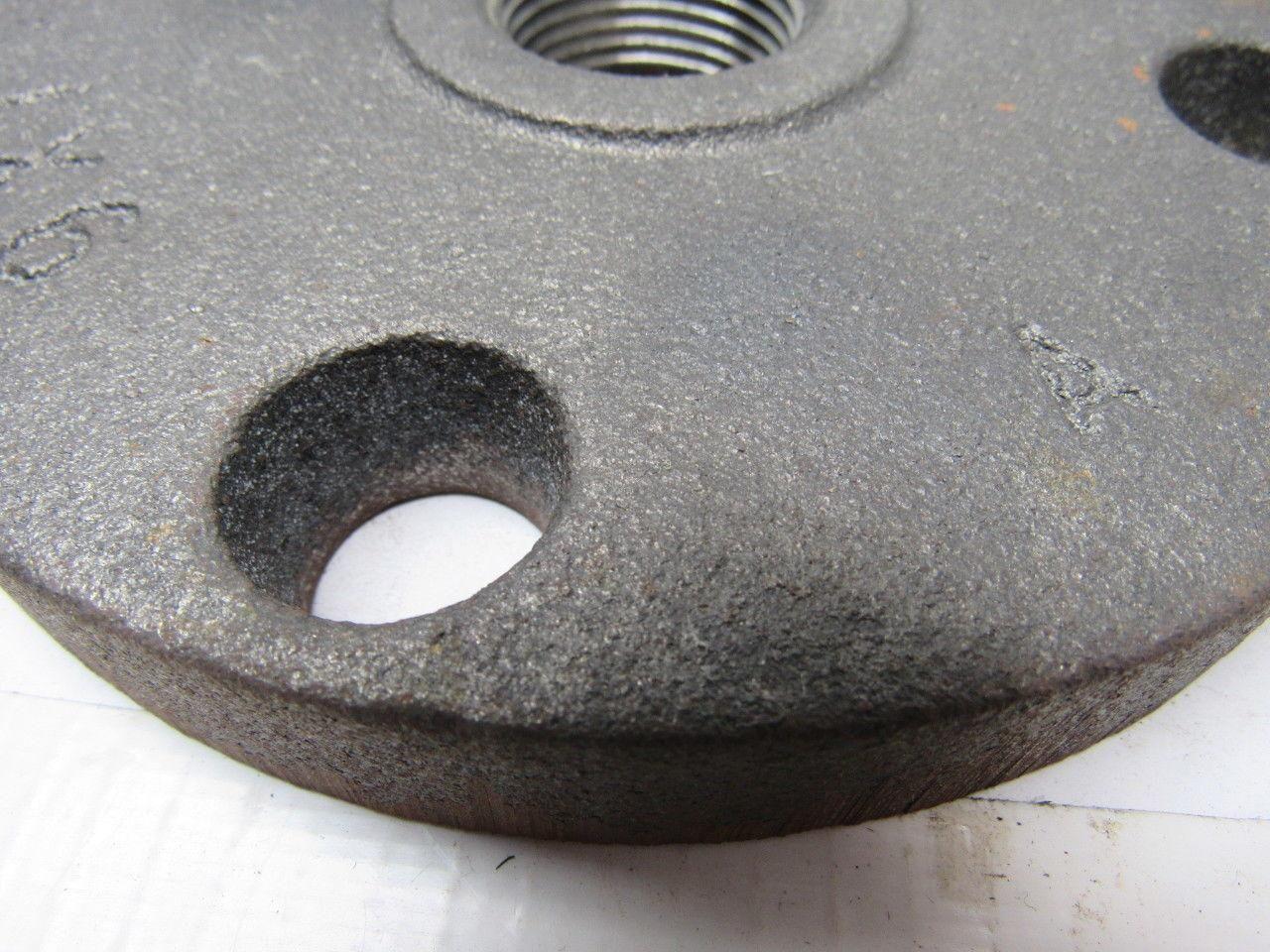 Anvil 1" x 6" Reducing Companion Flange 3/4" Thick Class 125 5/8" Bolt Holes