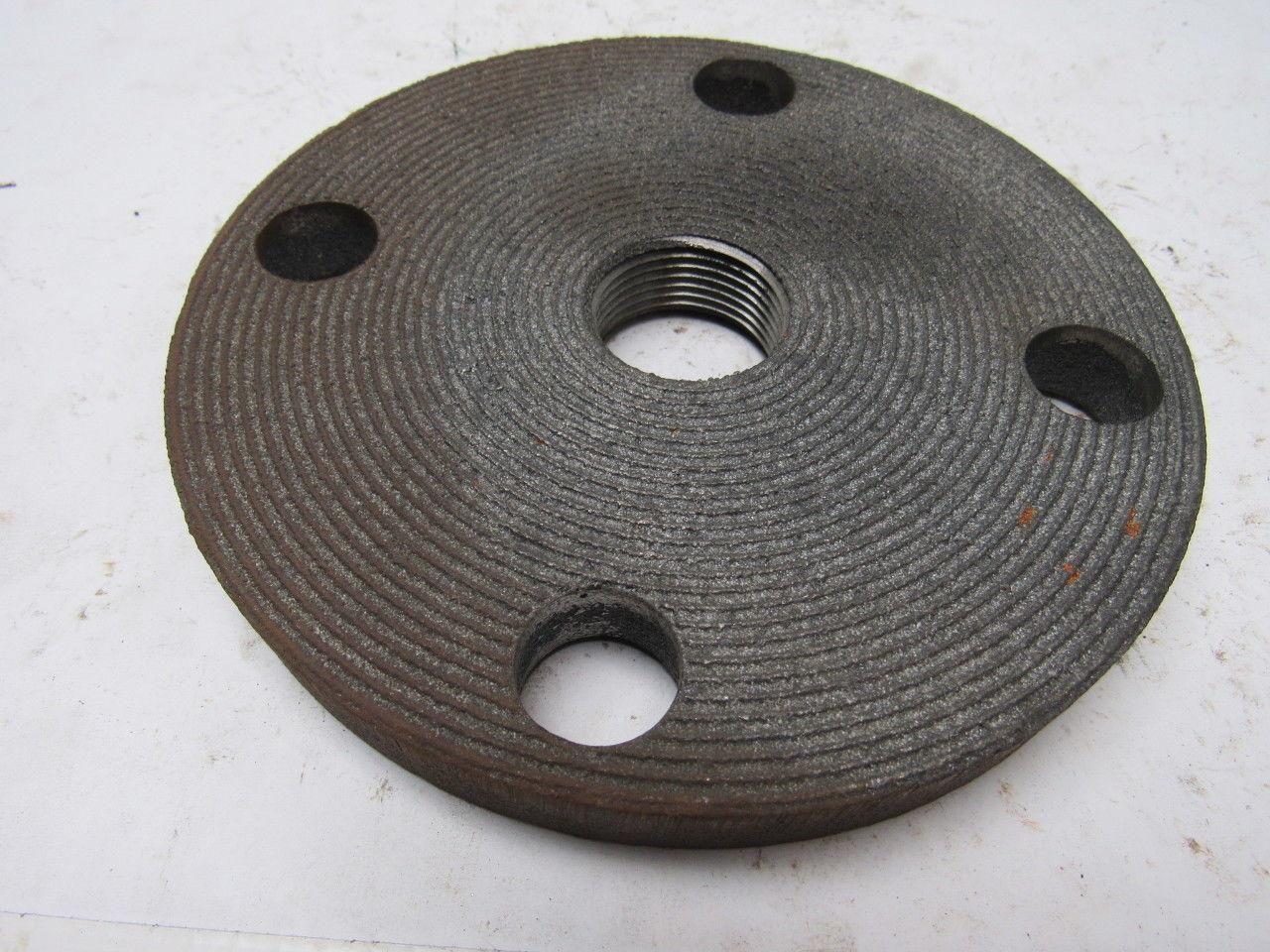 Anvil 1" x 6" Reducing Companion Flange 3/4" Thick Class 125 5/8" Bolt Holes