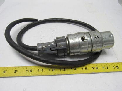 Russellstoll SKP9GC Ever-Lock 9 Pin Plug  20A 250VDC 600 VAC