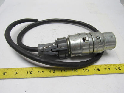 Russellstoll SKP9GC Ever-Lock 9 Pin Plug  20A 250VDC 600 VAC