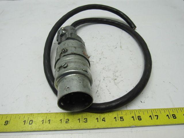 Russellstoll SKP9GC Ever-Lock 9 Pin Plug  20A 250VDC 600 VAC