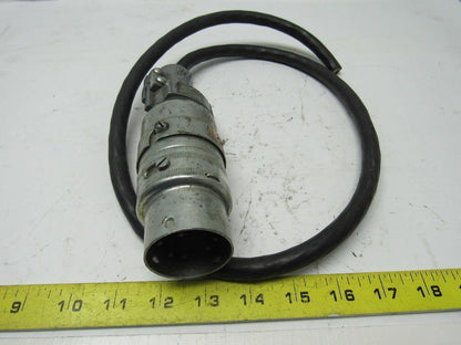 Russellstoll SKP9GC Ever-Lock 9 Pin Plug  20A 250VDC 600 VAC