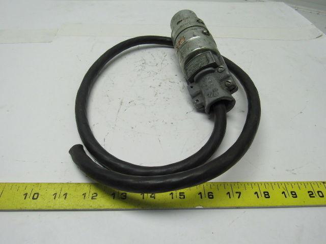 Russellstoll SKP9GC Ever-Lock 9 Pin Plug  20A 250VDC 600 VAC