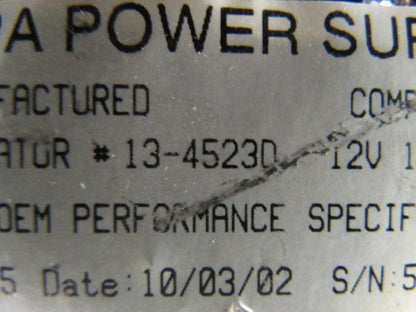 NAPA 13-4523D Remanufactured Alternator