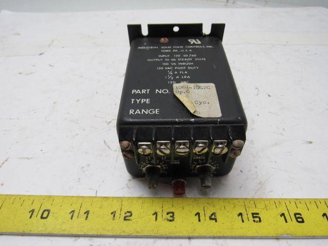 Industrial Solid State Controls 1061-1GG2C Repeat Cycle Timer .06-10 sec