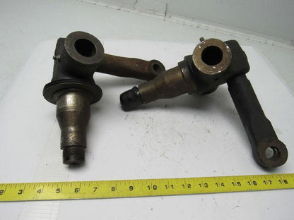 Left And Right Forklift Steering Spindle Lot Of 2