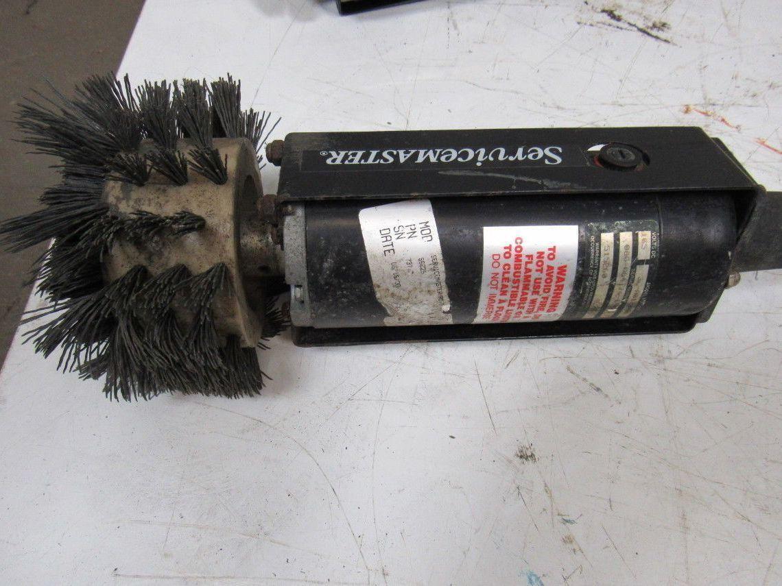 Servicemaster 56825 Commercial Tile/Baseboard Scrubber 115V 60Hz 1.5A Lot/2