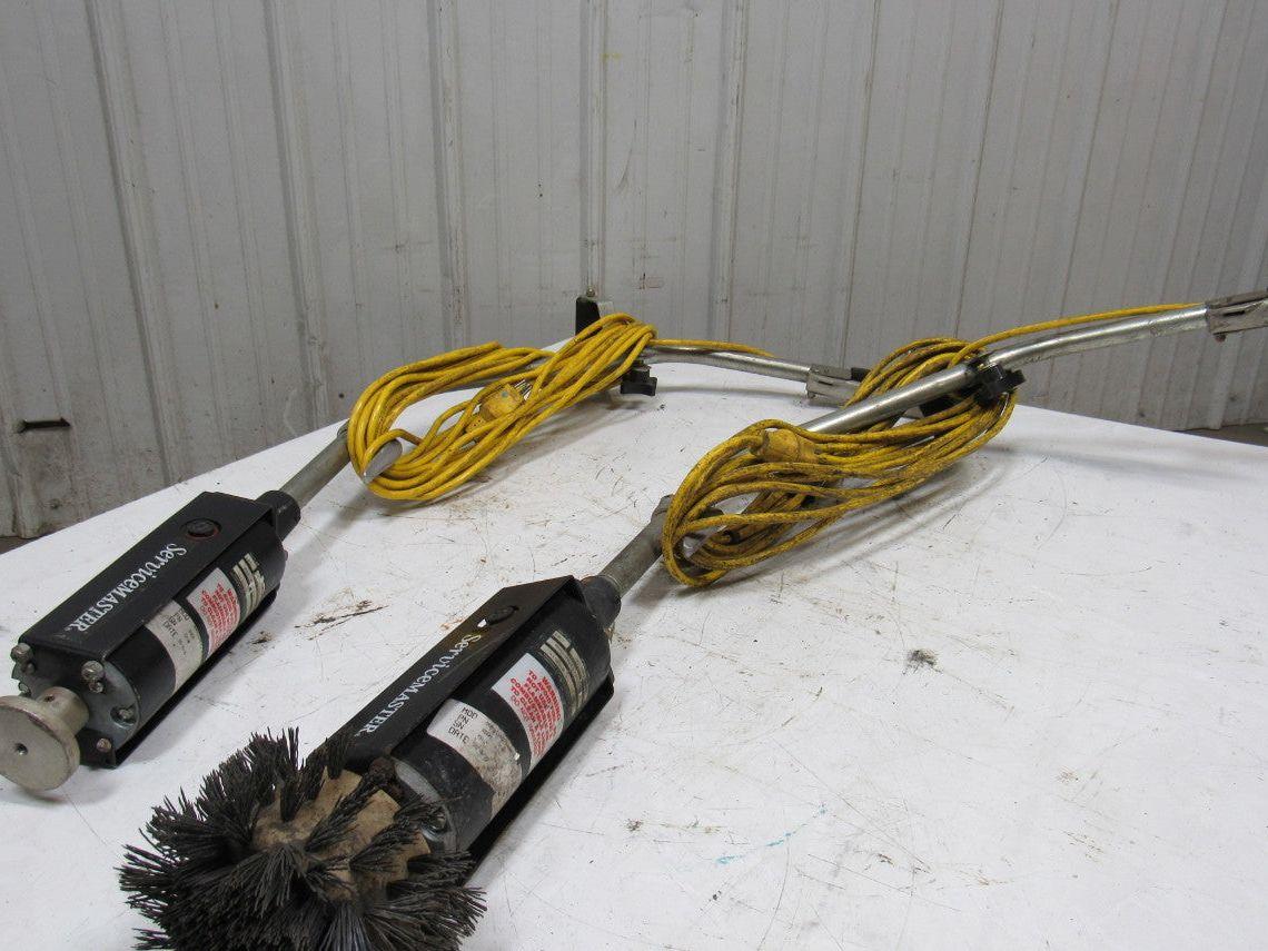 Servicemaster 56825 Commercial Tile/Baseboard Scrubber 115V 60Hz 1.5A Lot/2