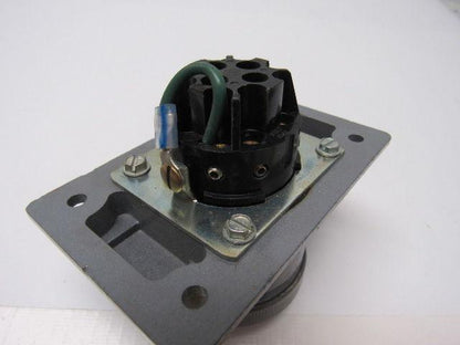 SKWR4G Russellstoll 20 Amp 600V  Female Electric Receptacle 4 Wire 3 Pole
