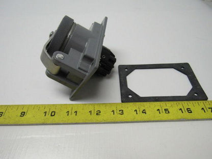 SKWR4G Russellstoll 20 Amp 600V  Female Electric Receptacle 4 Wire 3 Pole
