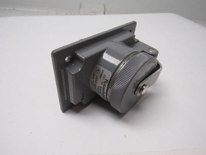 SKWR4G Russellstoll 20 Amp 600V  Female Electric Receptacle 4 Wire 3 Pole
