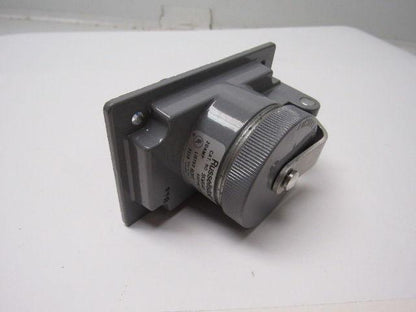 SKWR4G Russellstoll 20 Amp 600V  Female Electric Receptacle 4 Wire 3 Pole