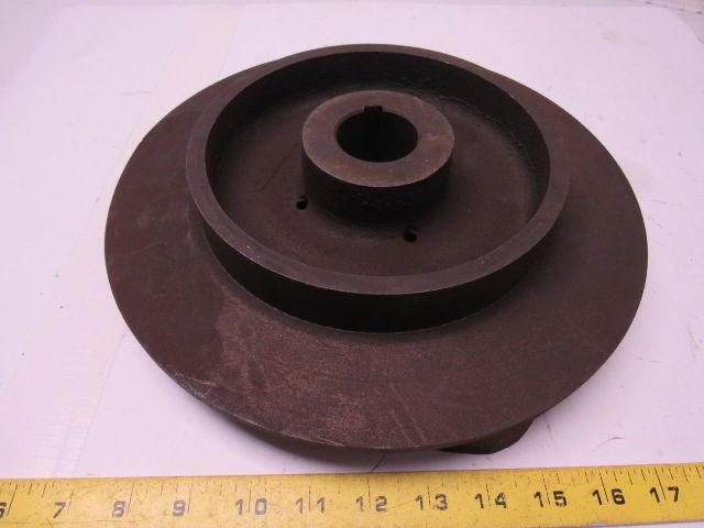 Deming 27160 Replacement Impeller 11-1/2" OD 1-5/8" Keyed Bore 4 Vane