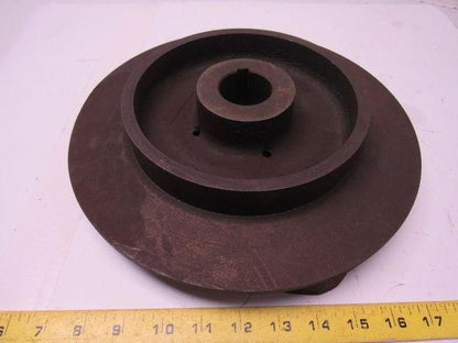 Deming 27160 Replacement Impeller 11-1/2" OD 1-5/8" Keyed Bore 4 Vane