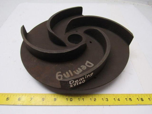 Deming 27160 Replacement Impeller 11-1/2" OD 1-5/8" Keyed Bore 4 Vane