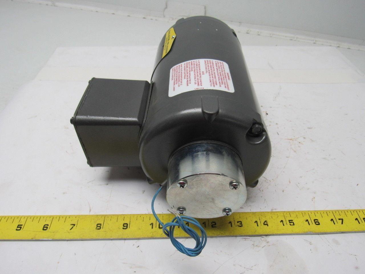 Baldor 33E135-1272G1 Electric Motor .33HP 230/460V W/ Stearns 3214601G0HTD Brake
